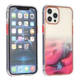 Star Sea Marble Pattern TPU Protective Case For iPhone 11 Pro Max(Coral Red)