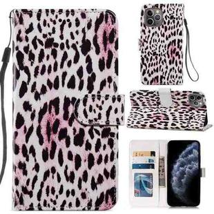 Painted Pattern Horizontal Flip Leather Case with Holder & Card Slots & Photo Frame For iPhone 11 Pro(Leopard)