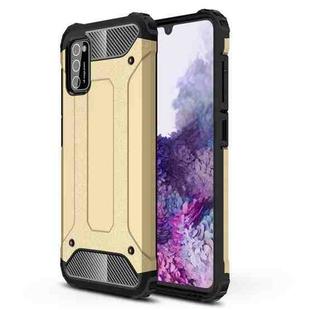 For Samsung Galaxy A02s US Version Magic Armor TPU + PC Combination Case(Gold)