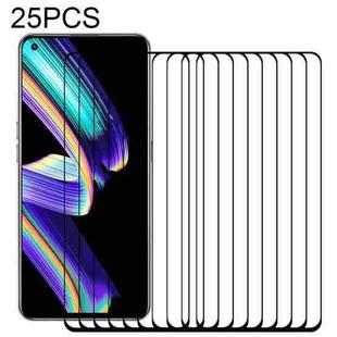 For OPPO Realme GT Neo / GT Neo Flash 25 PCS Full Glue Full Screen Tempered Glass Film