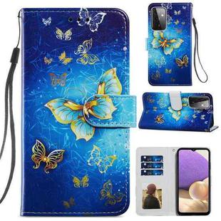 For Samsung Galaxy A72 5G / 4G Painted Pattern Horizontal Flip Leather Case with Holder & Card Slots & Photo Frame(Phnom Penh Butterfly)