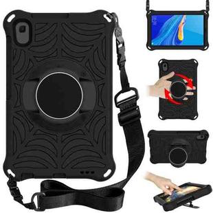 For Huawei MediaPad M6 8.4 Spider King EVA Protective Case with Adjustable Shoulder Strap & Holder(Black)