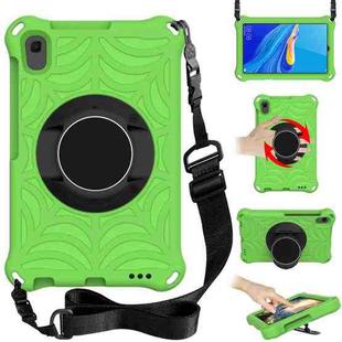 For Huawei MediaPad M6 8.4 Spider King EVA Protective Case with Adjustable Shoulder Strap & Holder(Green)