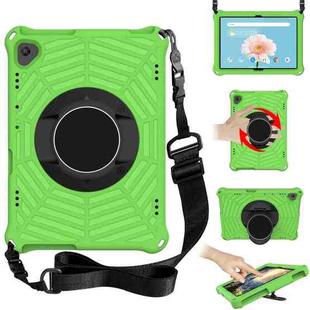 For Lenovo Tab M10 TB-X505F & TB-X605F / P10 TB-X705F Spider King EVA Protective Case with Adjustable Shoulder Strap & Holder(Green)