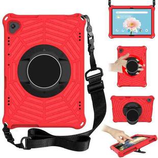 For Lenovo Tab M10 TB-X505F & TB-X605F / P10 TB-X705F Spider King EVA Protective Case with Adjustable Shoulder Strap & Holder(Red)