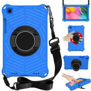 For Samsung Galaxy Tab A 8.0 2019 SM-T290 / SM-T295 Spider King EVA Protective Case with Adjustable Shoulder Strap & Holder(Blue)