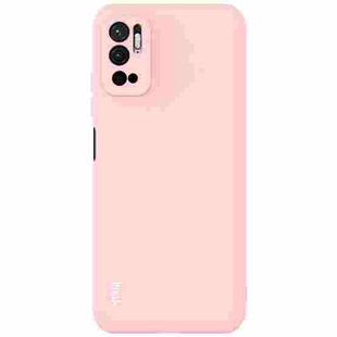 For Xiaomi Redmi Note10 5G / Poco M3 Pro 5G / 4G IMAK UC-2 Series Shockproof Full Coverage Soft TPU Case(Pink)