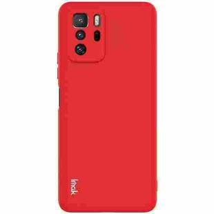 For Xiaomi Redmi Note 10 Pro CN Version IMAK UC-2 Series Shockproof Full Coverage Soft TPU Case(Red)