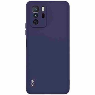 For Xiaomi Redmi Note 10 Pro CN Version IMAK UC-2 Series Shockproof Full Coverage Soft TPU Case(Blue)