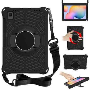 Spider King EVA Protective Case with Adjustable Shoulder Strap & Holder & Pen Slot For Samsung Galaxy Tab S6 Lite SM-P610 / SM-P615(Black)