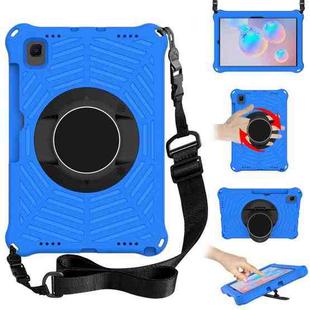 Spider King EVA Protective Case with Adjustable Shoulder Strap & Holder & Pen Slot For Samsung Galaxy Tab S6 SM-T860 / SM-T865(Blue)