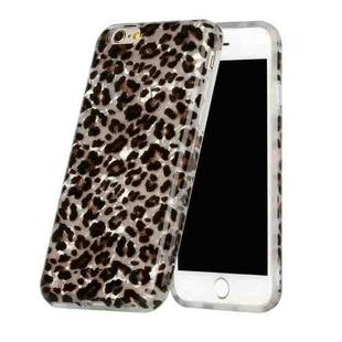 Shell Texture Pattern Full-coverage TPU Shockproof Protective Case For iPhone 6 Plus & 6s Plus(Little Leopard)