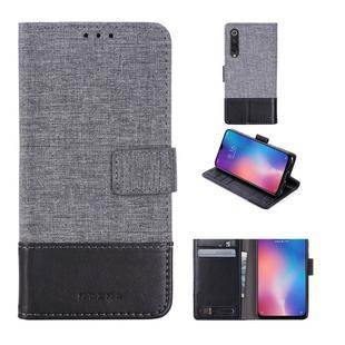 For Xiaomi Mi 9 SE MUXMA MX102 Horizontal Flip Canvas Leather Case with Stand & Card Slot & Wallet Function(Black)