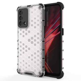 For OPPO K9 Shockproof Honeycomb PC + TPU Protective Case(White)