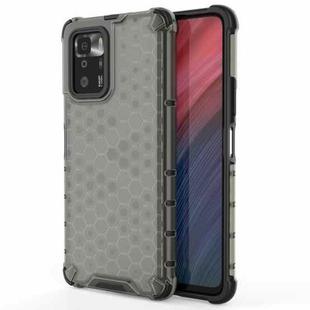 For Xiaomi Redmi Note 10 Pro 5G Shockproof Honeycomb PC + TPU Protective Case(Black)