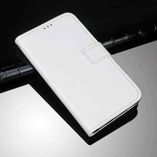 For OPPO Realme Narzo 30 5G idewei Crazy Horse Texture Horizontal Flip Leather Case with Holder & Card Slots & Wallet(White)