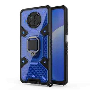 For Xiaomi Mi 10T Lite 5G Space PC+TPU Ring Holder Protective Case(Blue)