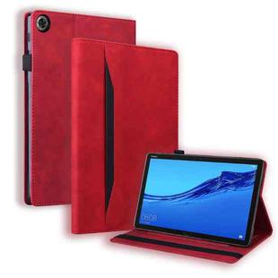 For Honor Pad 5 8 / Huawei MediaPad M5 Lite 8.0 inch Business Shockproof Horizontal Flip Leather Case with Holder & Card Slots & Photo Frame & Pen Slot & Sleep / Wake-up Function(Red)