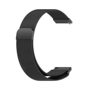 For Huawei Watch 3 / 3 Pro 22mm Milanese Loop Watch Band(Black)