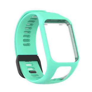 For Tomtom 4 Silicone Watch Band(Lake Blue)
