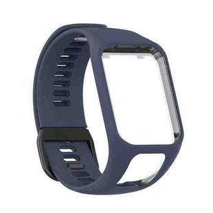 For Tomtom 4 Silicone Watch Band(Blue Grey)