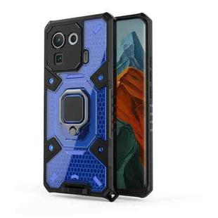 For Xiaomi Mi 11 Pro Space PC+TPU Ring Holder Protective Case(Blue)