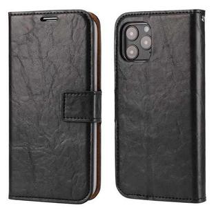 For iPhone 11 Pro Crazy Horse Texture Detachable Magnetic Back Cover Horizontal Flip Leather Case with Holder & Card Slots & Photo Frame & Wallet (Black)