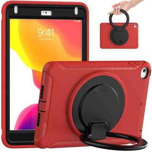Shockproof TPU + PC Protective Case with 360 Degree Rotation Foldable Handle Grip Holder & Pen Slot For iPad mini 5 / 4(Red)