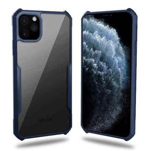 For iPhone 11 Pro Blade PC + TPU Acrylic Protective Case(Blue)
