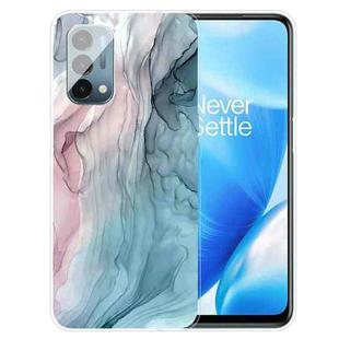 For OnePlus Nord N200 5G Marble Pattern Shockproof TPU Protective Case(Abstract Gray)