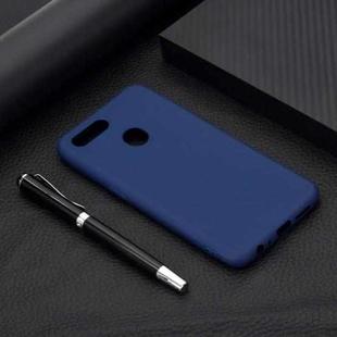 For OPPO A7 Candy Color TPU Case(Blue)