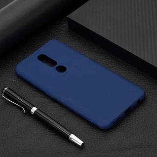 For OPPO F11 Pro Candy Color TPU Case(Blue)