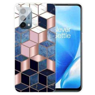 For OnePlus Nord N200 5G Abstract Marble Pattern TPU Protective Case(Cube)