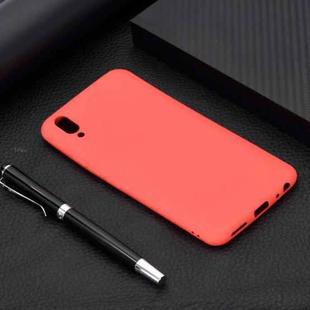 For Vivo V11 Candy Color TPU Case(Red)