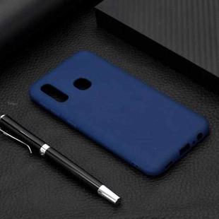 For Vivo Y91 Candy Color TPU Case(Blue)