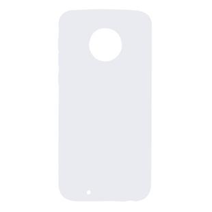 For Motorola Moto G6 Candy Color TPU Case(White)