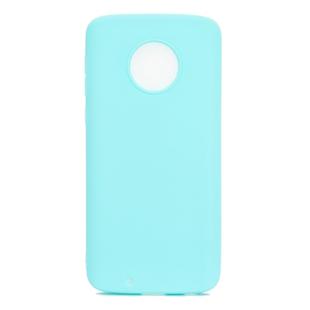 For Motorola Moto G6 Plus Candy Color TPU Case(Green)