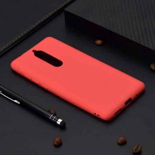 For Nokia 5.1 Candy Color TPU Case(Red)