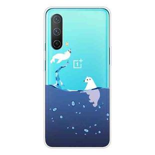 For OnePlus Nord CE 5G Painted Pattern High Transparent TPU Protective Case(Seal)