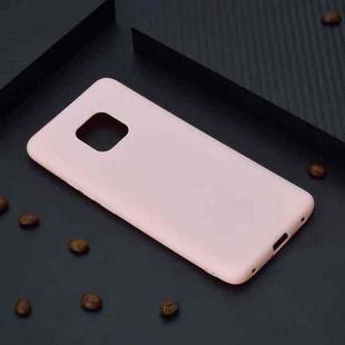 For Huawei Mate 20 Pro Candy Color TPU Case(Pink)