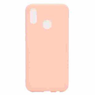 For Huawei P20 Lite Candy Color TPU Case(Pink)