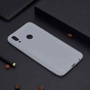 For Huawei Y9 (2019) Candy Color TPU Case(White)