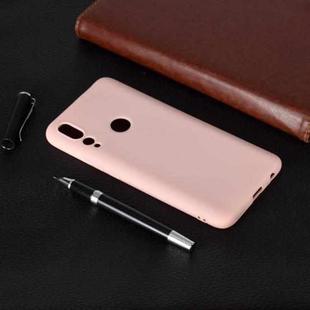 For Huawei Y9 Prime (2019) Candy Color TPU Case(Pink)