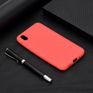 For Huawei Honor 8S Candy Color TPU Case(Red)