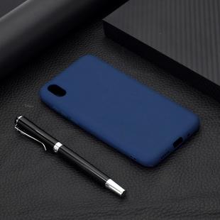 For Huawei Honor 8S Candy Color TPU Case(Blue)