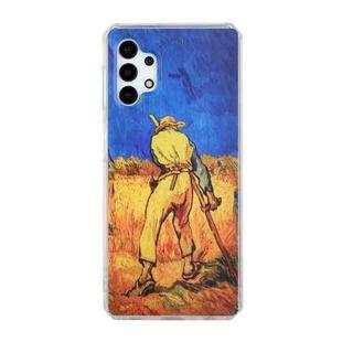 For Samsung Galaxy A32 5G Oil Painting Pattern TPU Shockproof Case(Wheat Field)