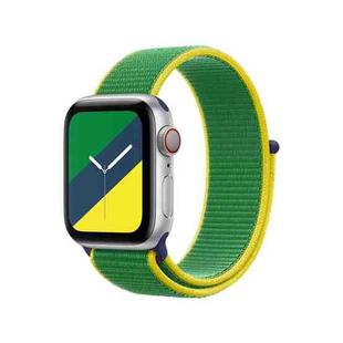 International Series Loopback Watch Bands For Apple Watch Series 8&7 41mm / SE 2&6&SE&5&4 40mm / 3&2&1 38mm(Brazil)