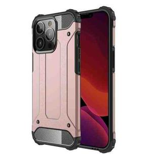 For iPhone 13 Pro Magic Armor TPU + PC Combination Case (Rose Gold)