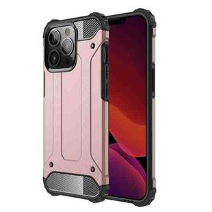 For iPhone 13 Pro Max Magic Armor TPU + PC Combination Case (Rose Gold)