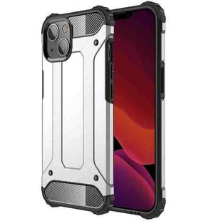 For iPhone 13 Magic Armor TPU + PC Combination Case(Silver)